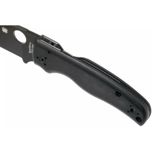 Briceag Shaman™ G-10 negru / lama neagra, Spyderco - Img 7