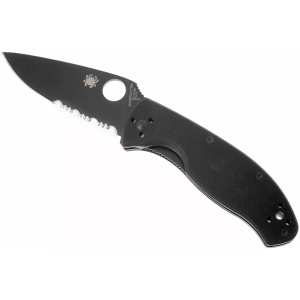 Briceag Tenacious™ G-10 negru / lama neagra, Spyderco - Img 2