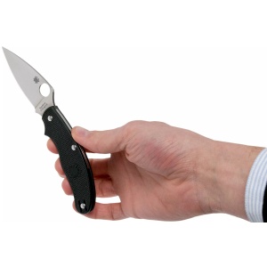 Briceag UK Penknife™ FRN Black Leaf, Spyderco - Img 7