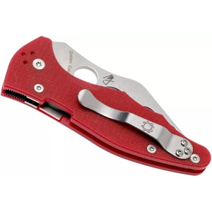 Briceag Yojimbo™ 2 G-10 Red Trainer, Spyderco - Img 3