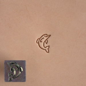 Cap de stanta de embosare 2D Craftool Mini, model delfin (Dolphin) - Tandy Leather 8828-00