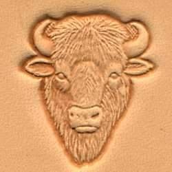 Cap de stanta de embosare 3D Craftool, model cap de bizon (Buffalo Head) - Tandy Leather 88458-00 - Img 2