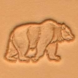 Cap de stanta de embosare 3D Craftool, model urs (Bear) - Tandy Leather 88304-00