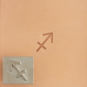 Cap de stanta de embosare 3D Craftool, model zodiac pesti (Pisces) - Tandy Leather 8464-12 - Img 11