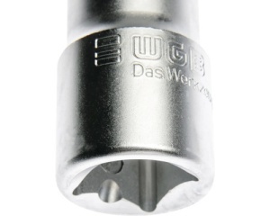 Capăt cheie tubulară WGB 3/4" 36 mm, crom-vanadiu - Img 3
