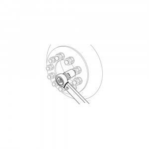 Cheie dinamometrică WGB 1/4" 4-20Nm, crom-vanadiu, Ius Brasov - Img 2