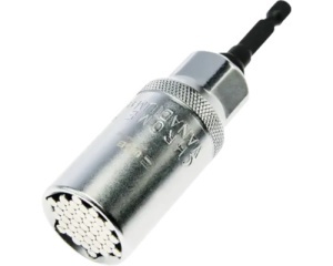 Cheie tubulară universală WGB 3/8", crom-vanadiu