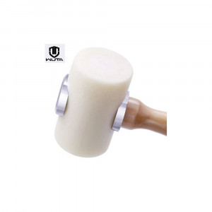 Ciocan profesional pentru pielarie Wuta 350g cu maner ergonomic din lemn - Img 2