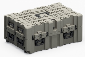 Container protectie rotomodelat cu capac detasabil, ER11065-2821, 1200 x 750 x 526 mm, Explorer Cases - Img 3