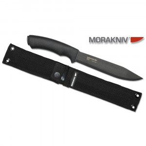 Cutit de supravietuire Pathfinder BlackBlade (C) cu lama lunga 170 mm, Otel Carbon C100S, acoperireDLC, Morakniv - Img 3