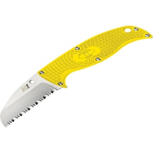 Cutit Enuff™ Salt® FRN Yellow Sheepfoot, Spyderco - Img 2