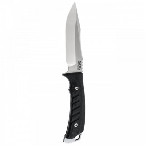Cutit outdoor SOG Pillar USA Made, otel CPM S35VN, lama Clip Point 127 mm