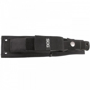 Cutit tactic SOG SEAL Pup Elite Black TiNi Straight Edge, otel AUS-8, lama 123 mm - Img 8