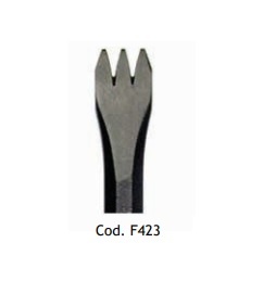 Dalta manuala 4 dinti sculptura piatra , 14 mm, Milani Utensili