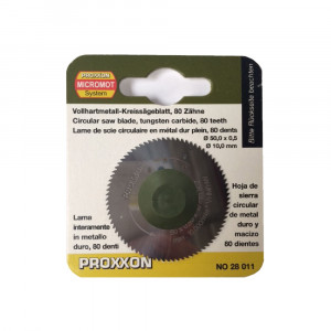 Disc debitor din carbid, 50mm, 80 dinti, Proxxon 28011 - Img 4