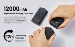 Dispozitiv Anti Tantari Nitecore EMR25, Functie Powerbank 12000 mAh, Ultrasunete, Protectie 5 m, IPX5 - Img 14