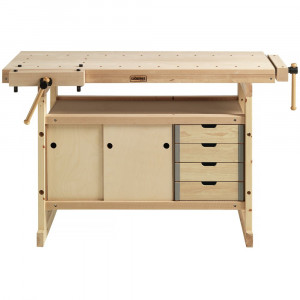 Dulap de depozitare Sjöbergs pentru banc de lucru Nordic 1450, mesteacan - Img 2