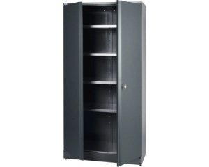 Dulap de scule inalt 91x180x45 cm, 2 usi si 4 rafturi
