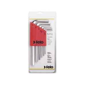 Felo 34500601, Set 6 chei L HEX, scurte, HEX 1.5-5.0mm - Img 2