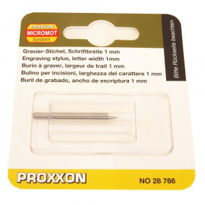 Freza pentru gravura, Proxxon 28766, 60 grade, 1.0x3.2mm - Img 4