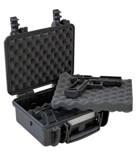 Geanta/ Valiza protectie pentru 2 pistoale cu burete profilat, 2712, 305 x 270 x 144 mm, Explorer Cases - Img 4
