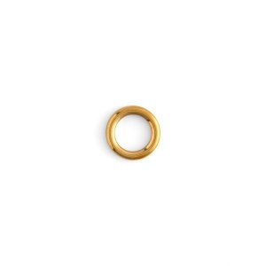 Inele O turnate, alama masiva sau negru lucios, 10-51 mm - Tandy Leather - imagine 4