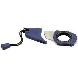 Instrument de salvare SOG Rapid Midnight Blue, cutter centura si spargator geam