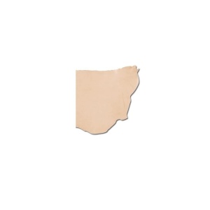 Jumatate canat piele tabacit vegetal 1.2-1.5mm grosime - Img 1