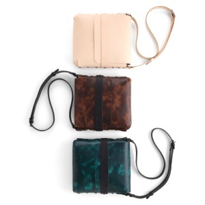 Kit geanta crossbody Alyssa din piele vegetala Tandy Leather, 25 x 28 x 4 cm - imagine 2