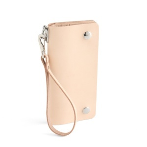 Kit portofel Roper cu capse din piele vegetala Tandy Leather, cu fermoar, 9,5 x 19 cm - imagine 6