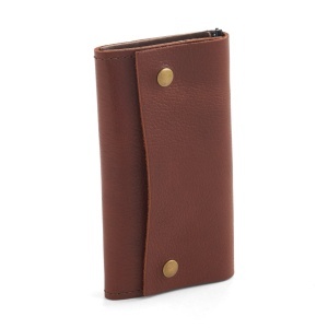 Kit portofel Surveyor Bison din piele de bizon Tandy Leather, cu fermoar, 17,8 x 9,5 cm - imagine 4