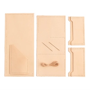 Kit portofel triplu pliat clasic Tandy Leather SUA - Img 5