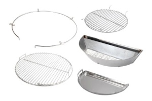 Kit Slow ‘N Sear® SNS Grills pentru gratarul cu carbuni kamado Large Big Green Egg - Img 1