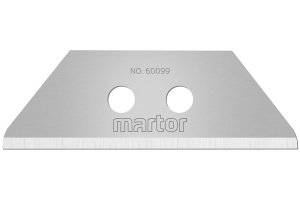 Lame trapezoidale Martor nr. 60099, varfuri rotunjite, set 10 buc, blister