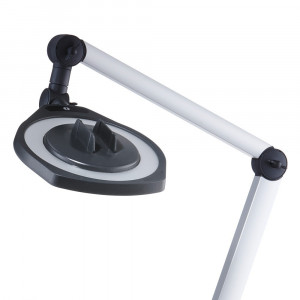 Lampa de lucru profesionala LENSLED II cu lupa, cu braț articulat reglabil, cu lentila bifocala - Img 2