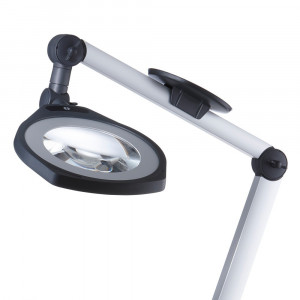 Lampa de lucru profesionala LENSLED II cu lupa, cu braț articulat reglabil, cu lentila bifocala - Img 6