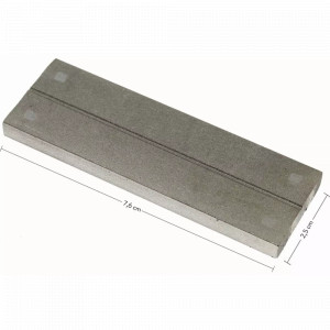 Lansky Diamond Pocket Stone LDPST 600 Grit 7.6x2.5 cm - Piatra diamantata de buzunar pentru ascutire cutite - Img 3