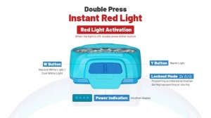 Lanterna Frontala Nitecore UT27 MB, 800 Lumeni, Lumina Rosie 150 Lumeni, USB-C, Acumulator 1500 mAh - Img 10