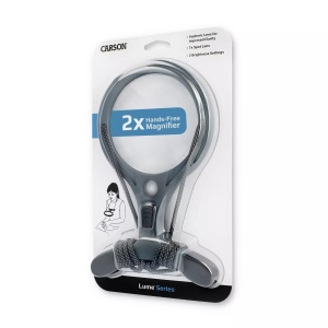 Lupă Lume Series 2x cu funcție hands-free și lentilă spot 7x, Carson - Img 4