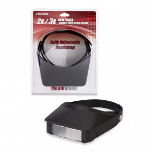Lupa pentru cap Magnivisor, putere 2x - Carson - Img 4