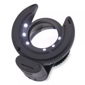 Lupa pentru senzori de camera foto SensorMag, putere 4.5x, cu LED - Carson - Img 4