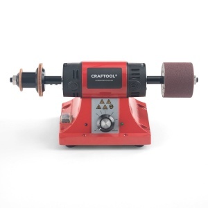 Masina de slefuit si lustruit margini piele Craftool Burnishing Machine, varianta UK - Tandy Leather 3972-23 - Img 4