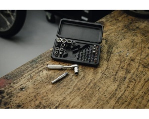 Mini set chei tubulare WGB 1/4", crom-vanadiu - Img 14