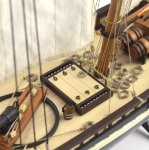 Navomodel American Schooner Virginia, scara 1:41 - Aertesania Latina - Img 8