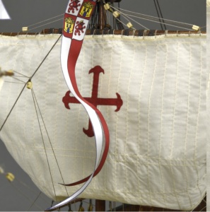 Navomodel Caravelă Santa Maria, scara 1:65 Kit model de navă din lemn - Artesania Latina - Img 7