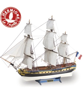 Navomodel Fregata Hermione La Fayette, scara 1:89 - Artesania Latina - Img 1