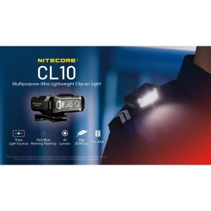 Nitecore CL10, Lanterna Clip-on 45 Lumeni - Img 16