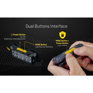 Nitecore HU2000, Lanterna Frontala 2000 Lumeni - Img 9