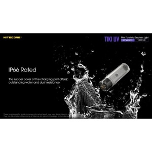 Nitecore TIKI UV - Lanterna Breloc cu Lumina UV - Img 24
