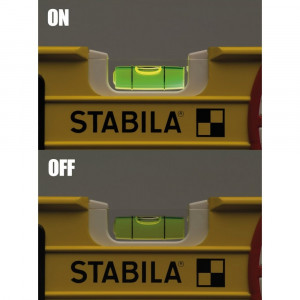 Nivela cu 3 bule, 2 luminate, tip 196-2 LED, Stabila - Img 7